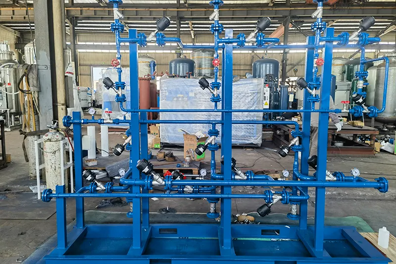 Оборудование очистки газа для газовой компании Rare