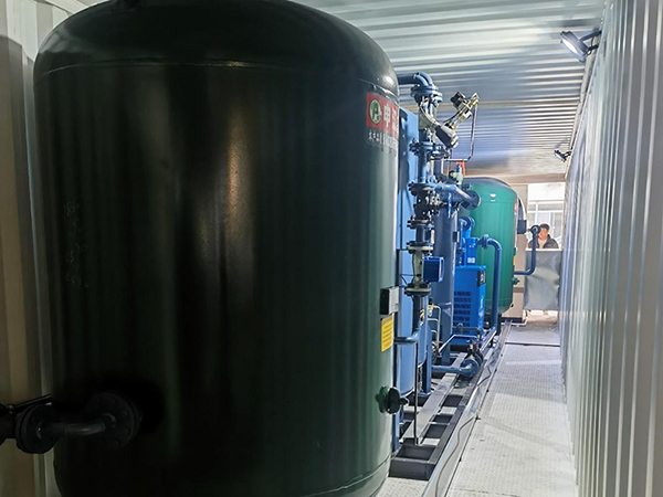 Мобильный генератор азота для обработки буровых отходов