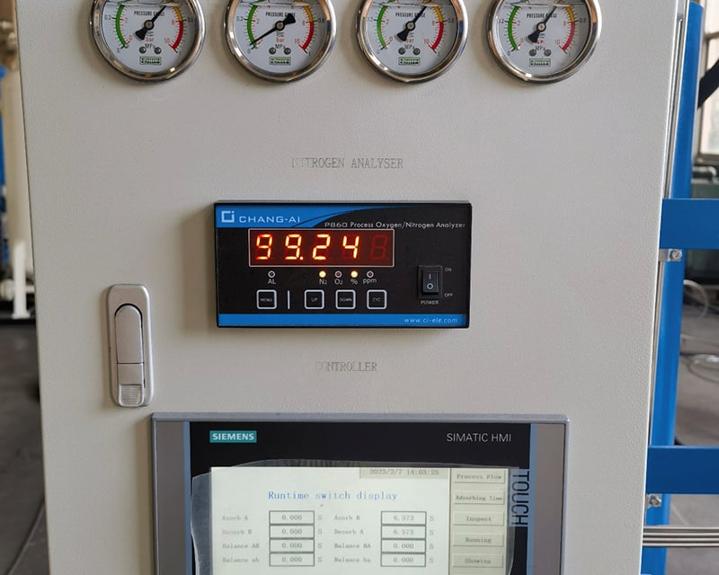 Онлайн-мониторинг данных (чистота, давление и др.)